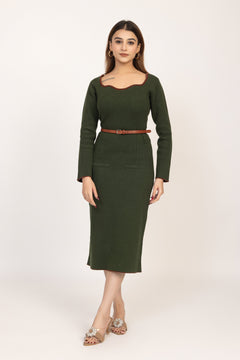 Knitted Sheath Dress