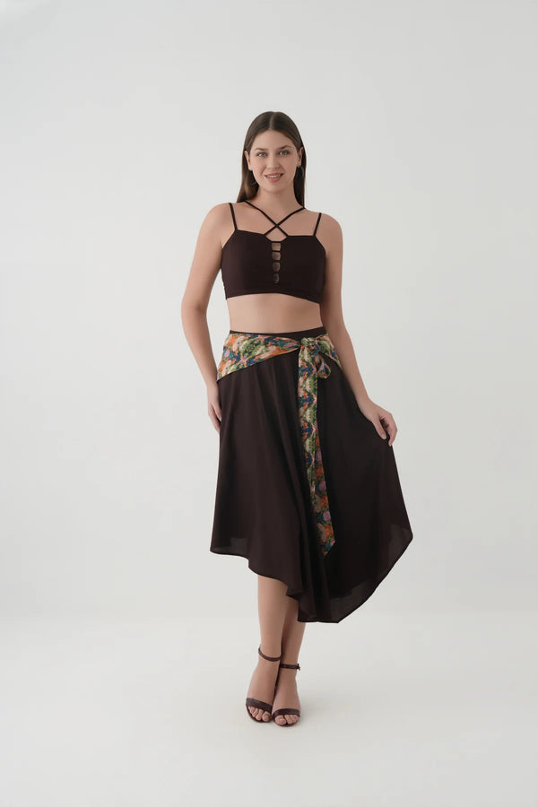 Designer Straps Blouse