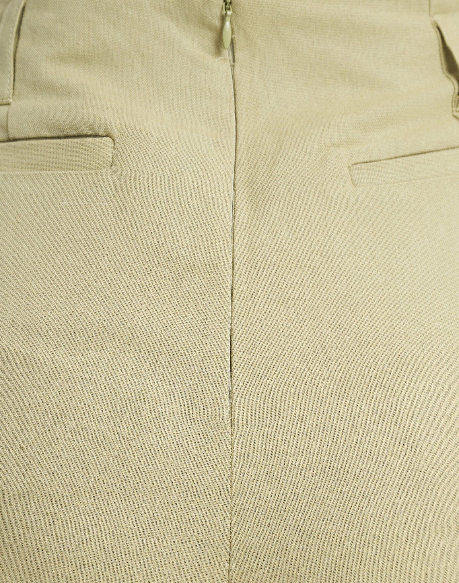 Seamless Straight Leg Trouser in Sage Green
