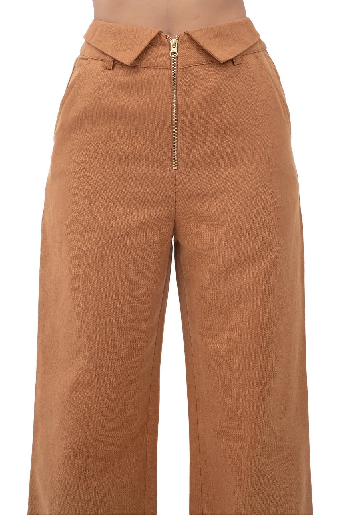 Collared Waist Trouser