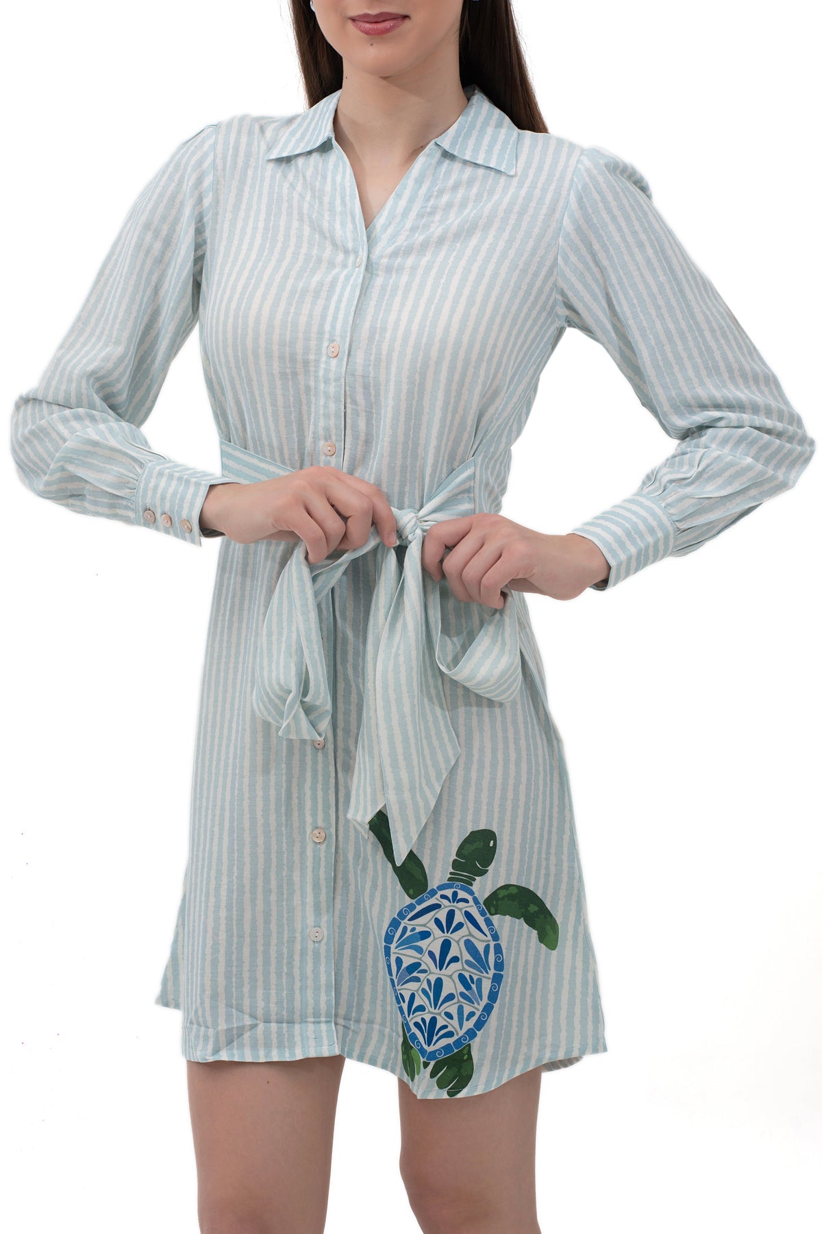 Ocean Muse Shirt Dress