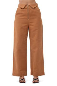 Collared Waist Trouser