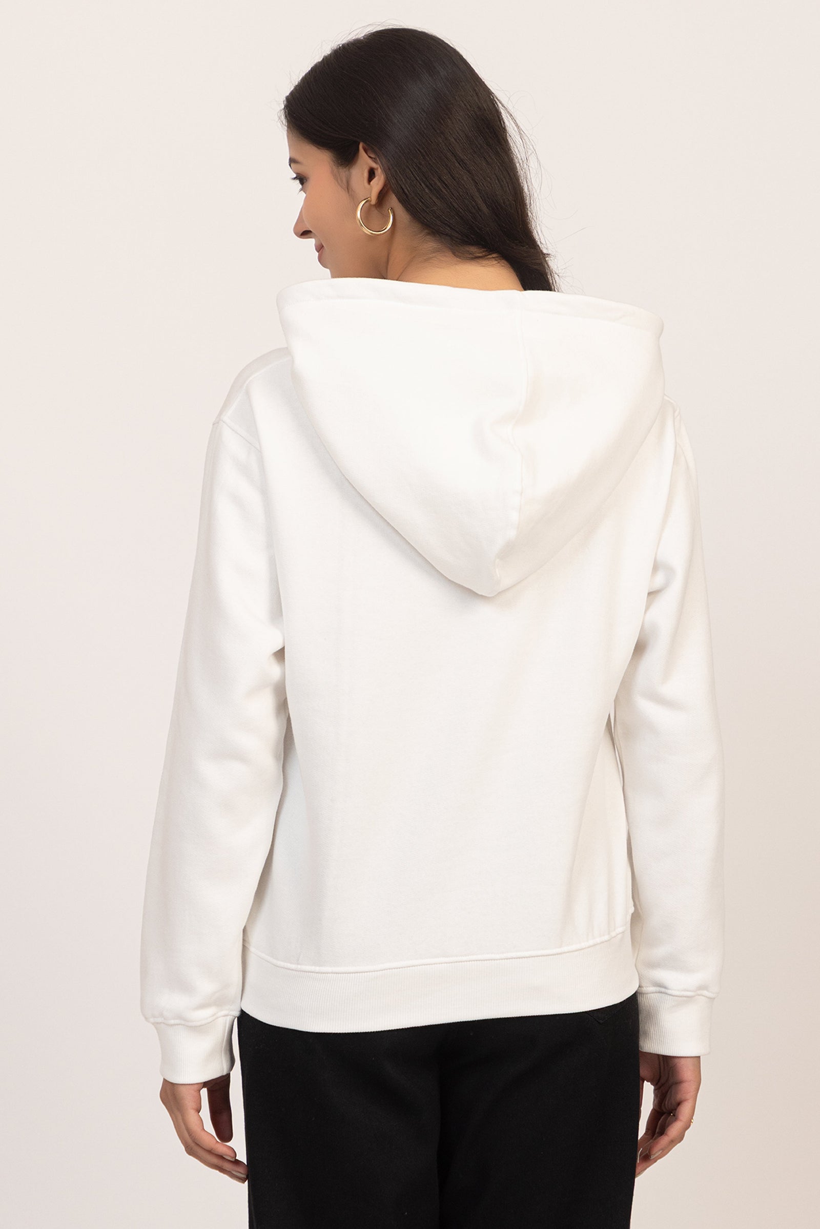 Embroidered hoodie
