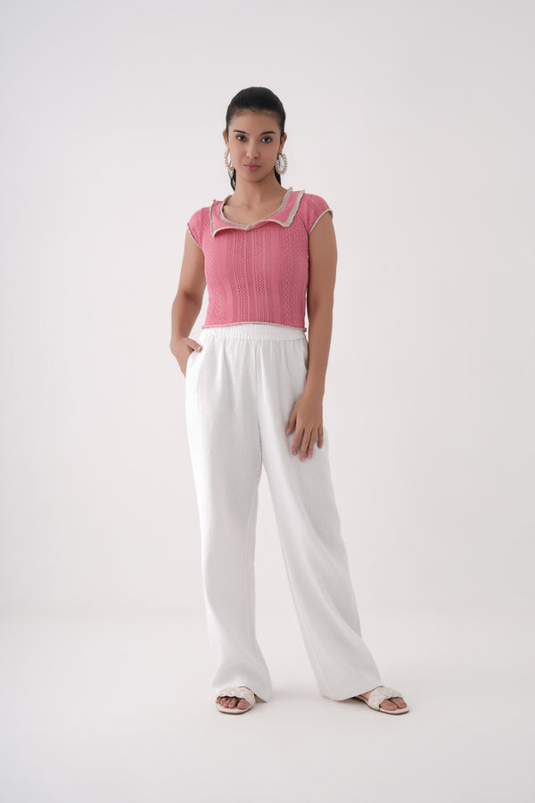 Knitted Lace Top