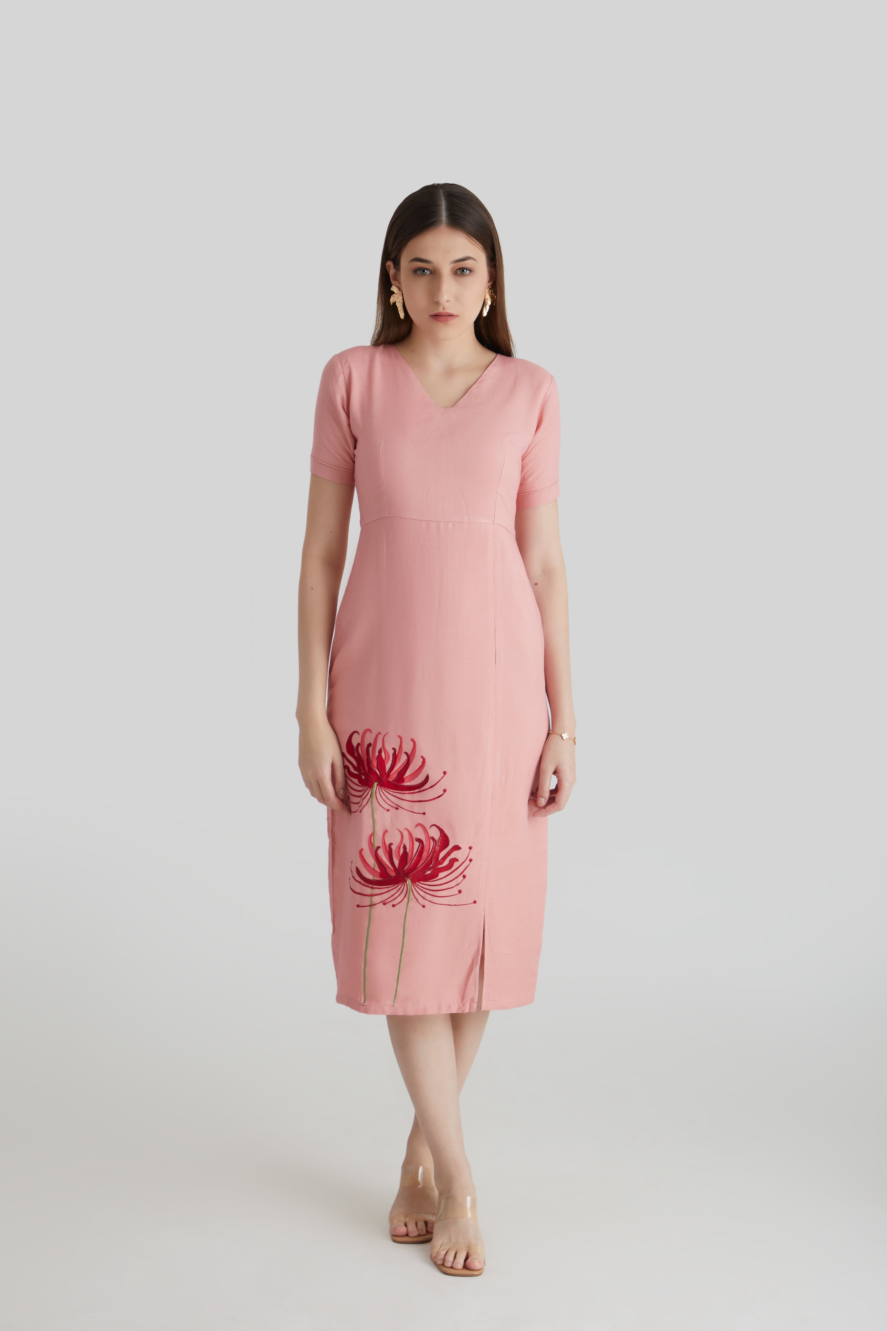 Embroidered Bodycon dress – Zykaz