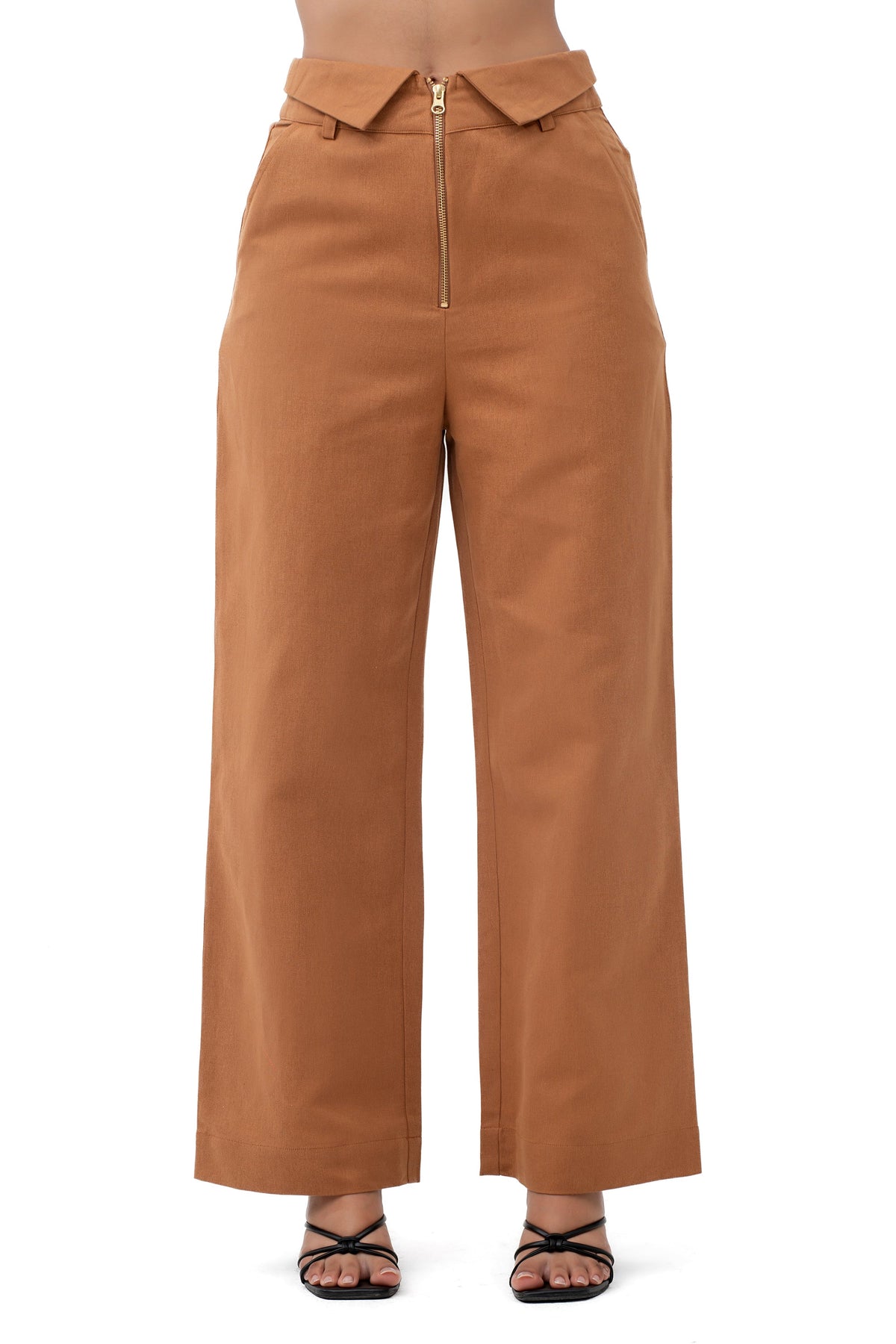 Collared Waist Trouser